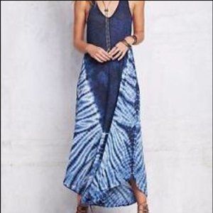 Free People Hailstorm Tie Dye Maxi Dress